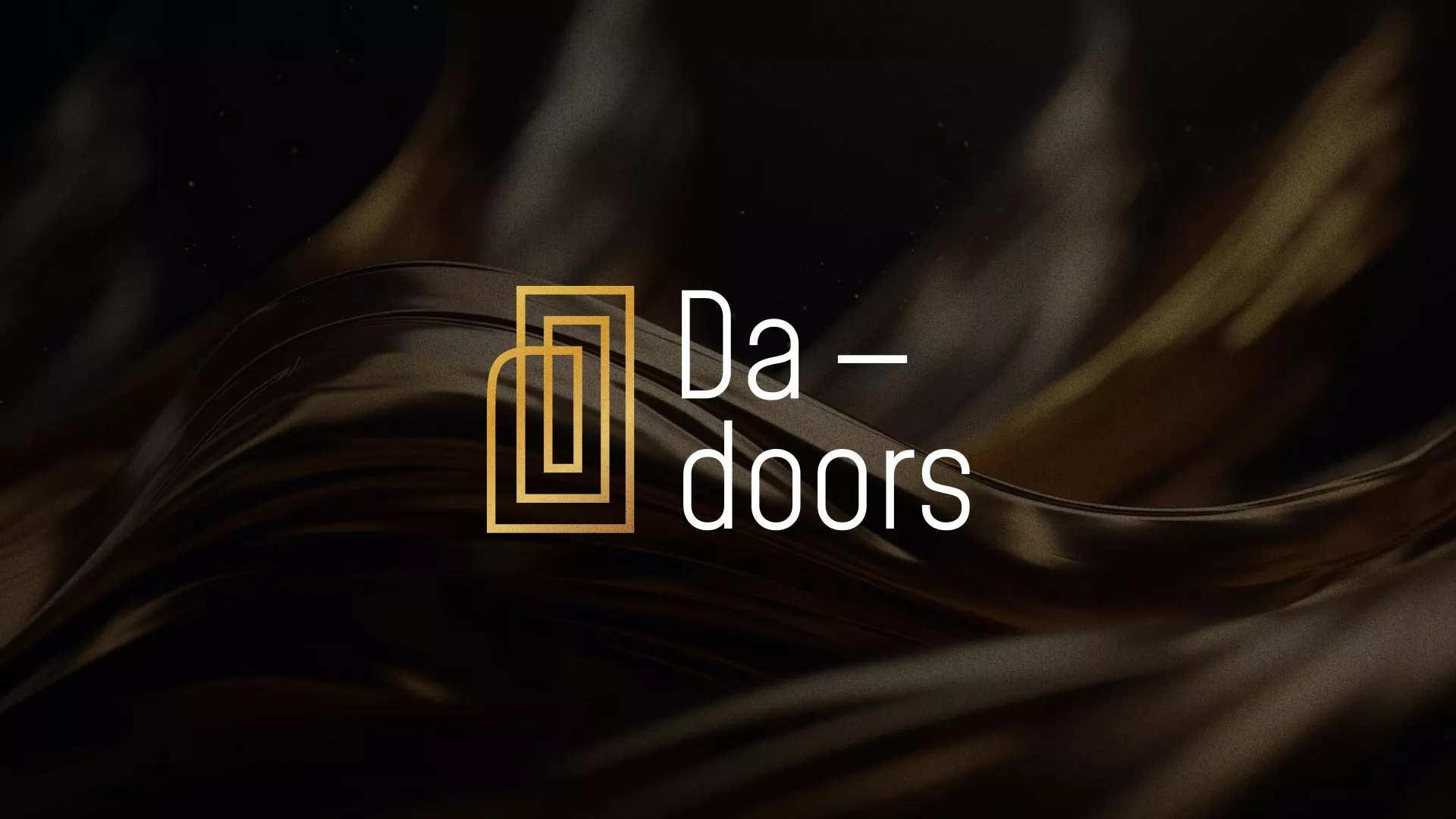 Разработка логотипа для компании «DA-DOORS» в Карабулаке